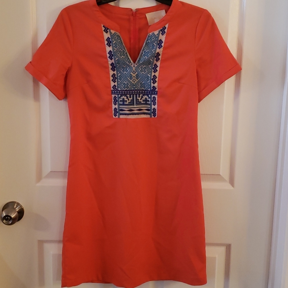 Under Skies Embroidered Summer Dress